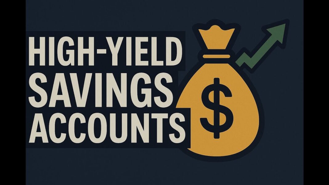 high yield savings account